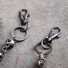 1pc 59cm Men Waist Key Chain Skull Head Metal Vintage Biker Chain Jewelry Jeans Hip Fashion Pan N9V2