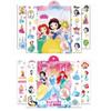 Johanne Shop Disney Characters Children's Stickers 14 Types Tattoo Mask Stickers Princess Frozen, Princess 2, 1 Piece