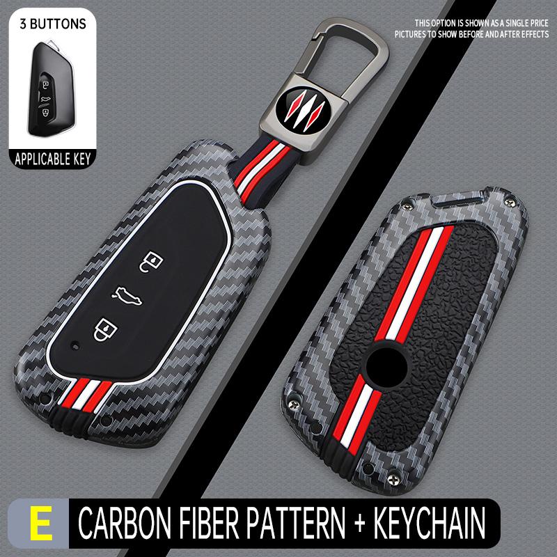 Car Key Case Cover Fob for VW Volkswagen Golf 8 MK8 ID.3 ID.4 Cupra Skoda Octavia A8 SEAT Leon MK4 2020 2021 Formentor Tarraco