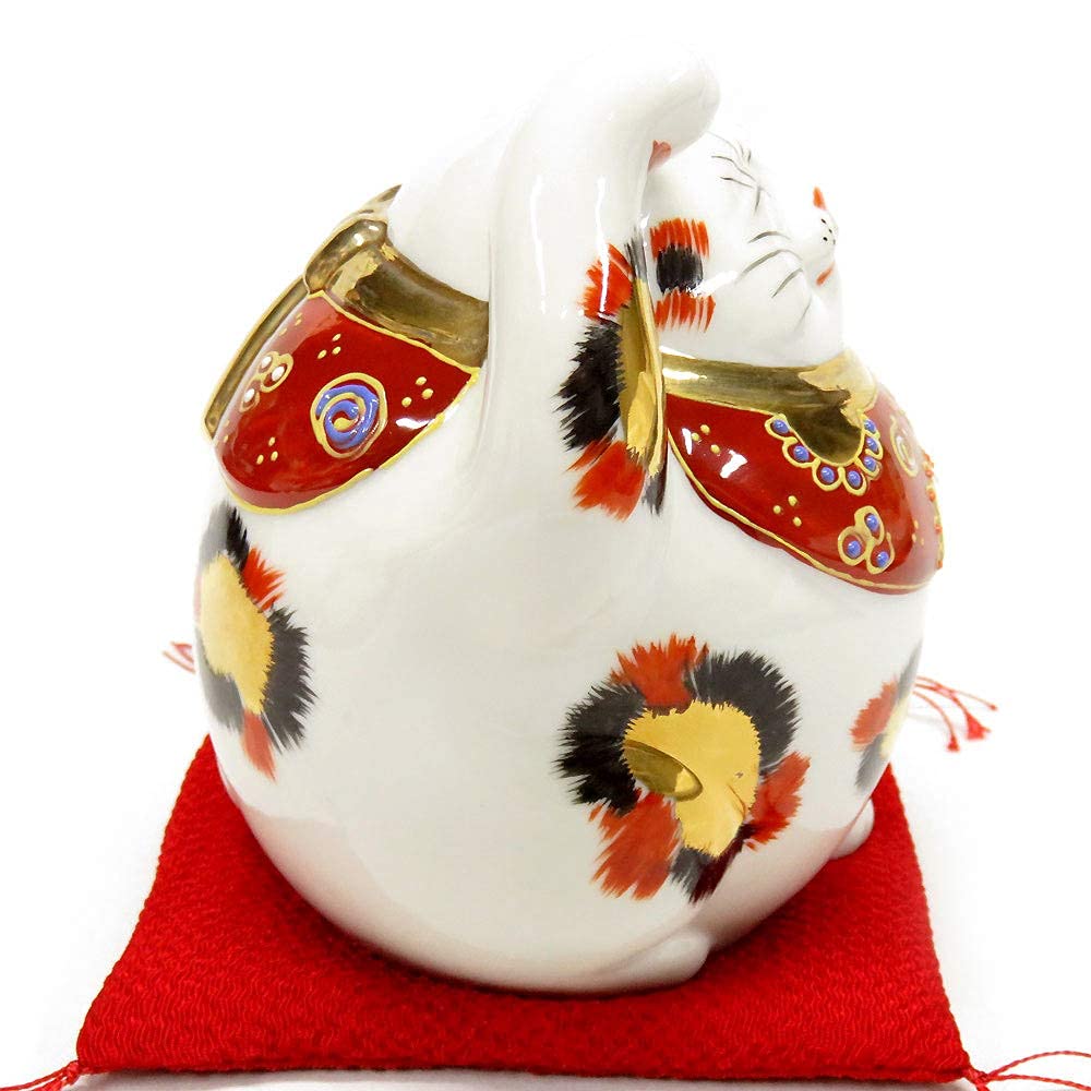 Cute Kutani Ware Figurine by Waza no golden Feng good luck interior Perfect as a birthday store opening housewarming 60th birthday 70th birthday 77th