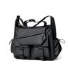 New fashion messenger bag simple male students daily commute shoulder bag cover type
