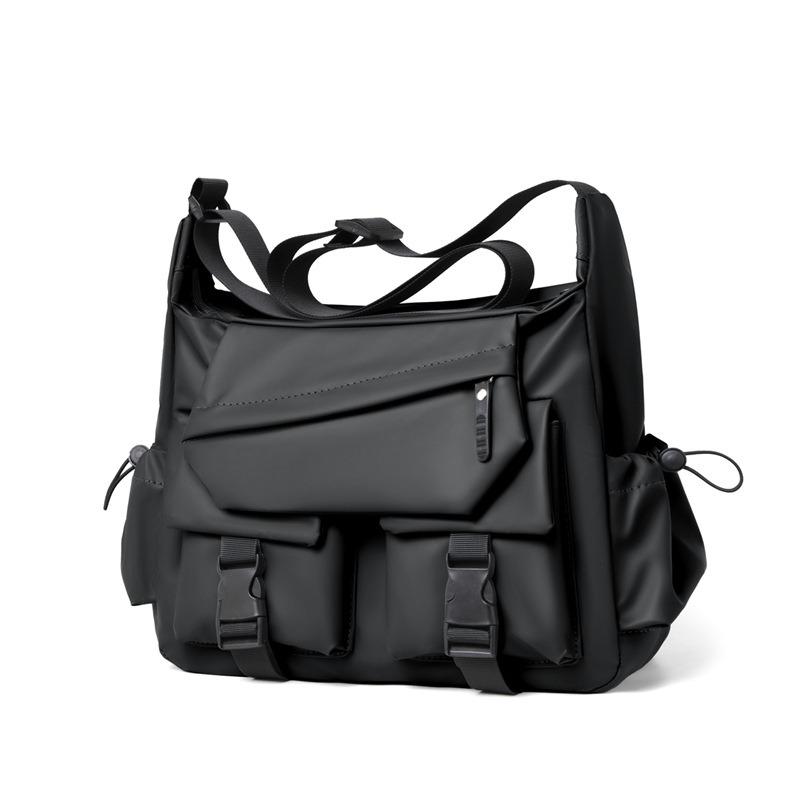New fashion messenger bag simple male students daily commute shoulder bag cover type