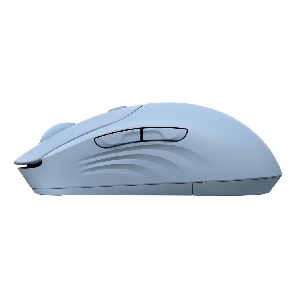 HP 400 Silent Wireless Mouse Bluetooth USB Dongle Sensor Up To 6000 Silicone Battery Life Up To 24 Ambidextrous Design Blue 2.4GHz Connection,