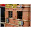 Miniart 1/35 Scale Air Conditioner Outdoor Unit and Satellite TV Antenna Plastic Model Kit MA35638