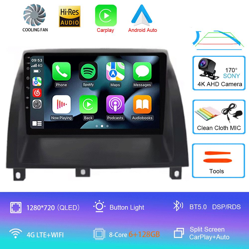 For MG 3 III Cross 2013 2014 2015 2016 - 2021 Android 14 Auto Multimedia Player Auto Radio GPS Carplay Bluetooth 4G WiFi DSP