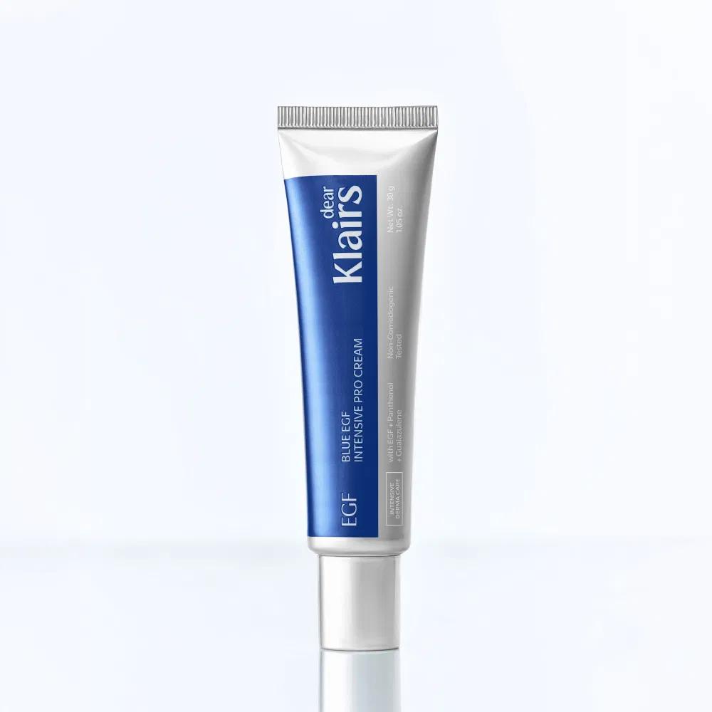Dear Klairs Blue EGF Intensive Pro Cream 50g EGF 10ppm Panthenol Ceramide Guaiazulene Intensive Barrier Moisturizer