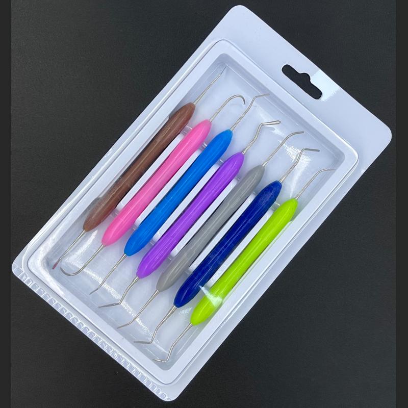 Double Head Dental Composite Resin Filling Spatula Dentist Tools for Aesthetic Restoration Resin Filler Instrument