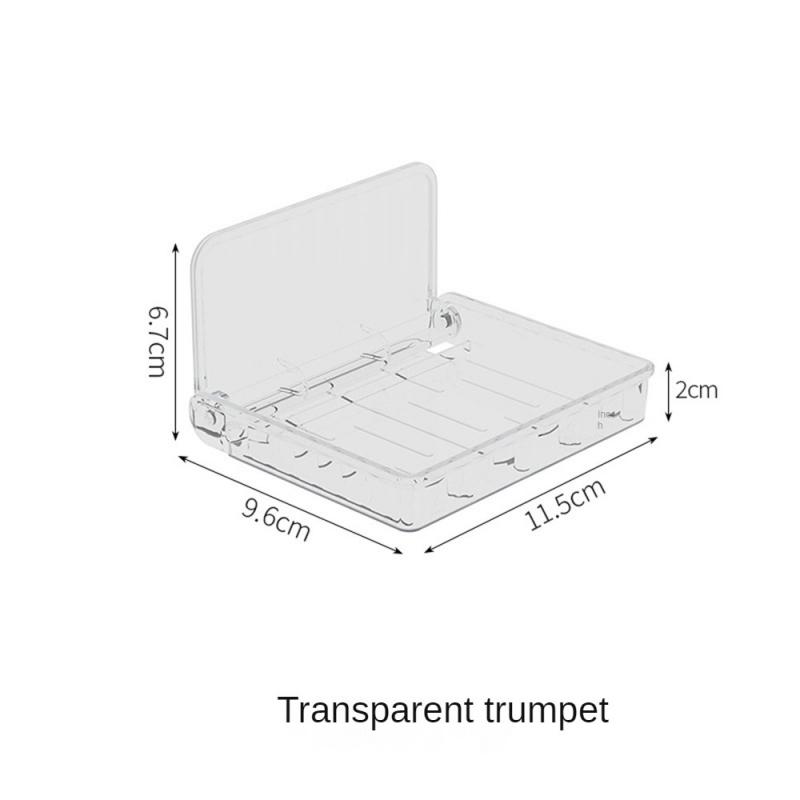 

Складная настенная полка, прозрачный органайзер для ванной комнаты, стеллаж для хранения, складная подвесная полка без отверстий, монтируемая на стену