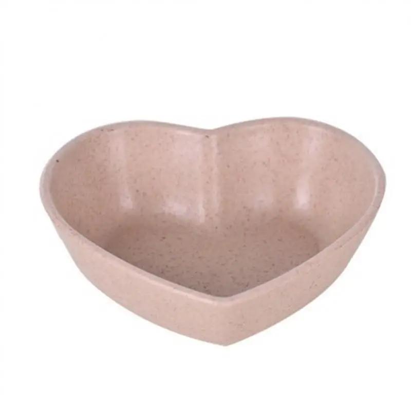 Tableware Bowl Heart Shape Lightweight Seasoning Bowl Food Sauce Dish Appetizer Plates For Kitchen Tools Kitchen Accessories