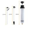 1Pc Car Brake Fluid Oil Extractor Auto Oil Change Syringe with Hose Manual Fuel Suction & Filler Fluid Oil Change Evacuator Pump