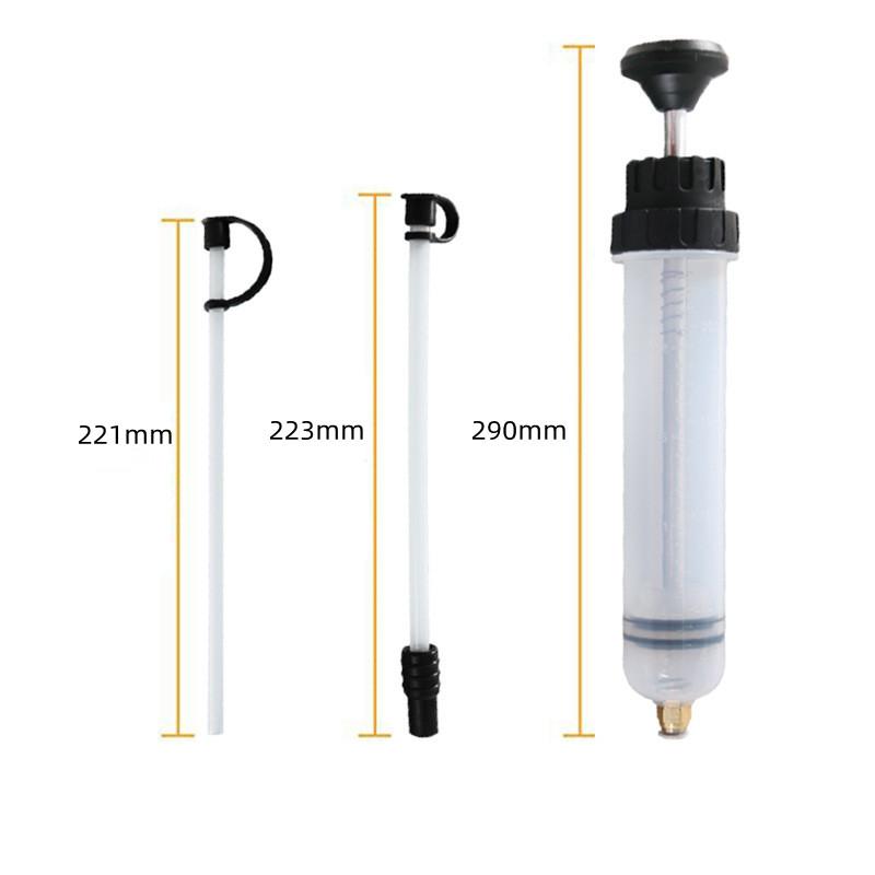 1Pc Car Brake Fluid Oil Extractor Auto Oil Change Syringe with Hose Manual Fuel Suction & Filler Fluid Oil Change Evacuator Pump