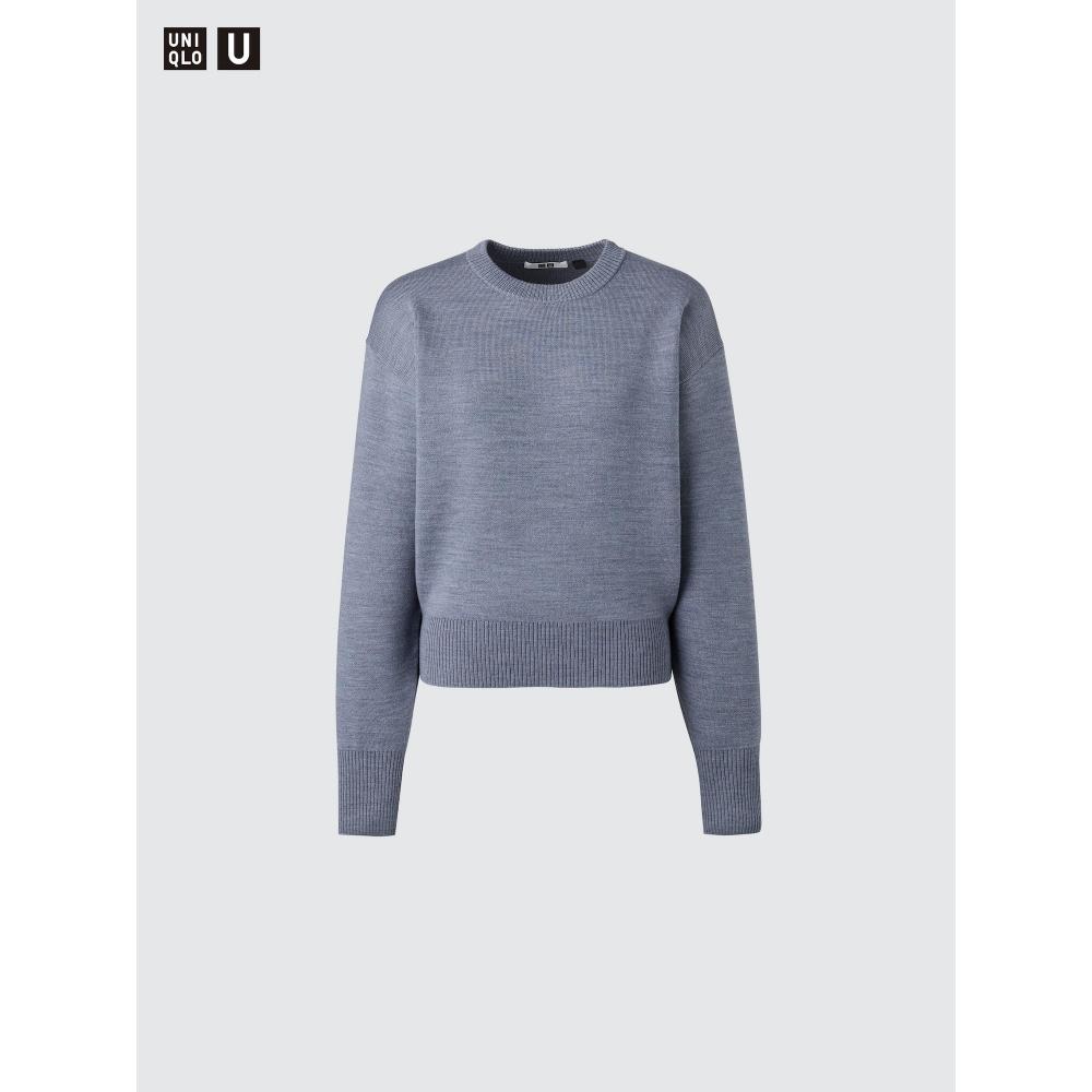Uniqlo Double Face Crew Neck Sweater