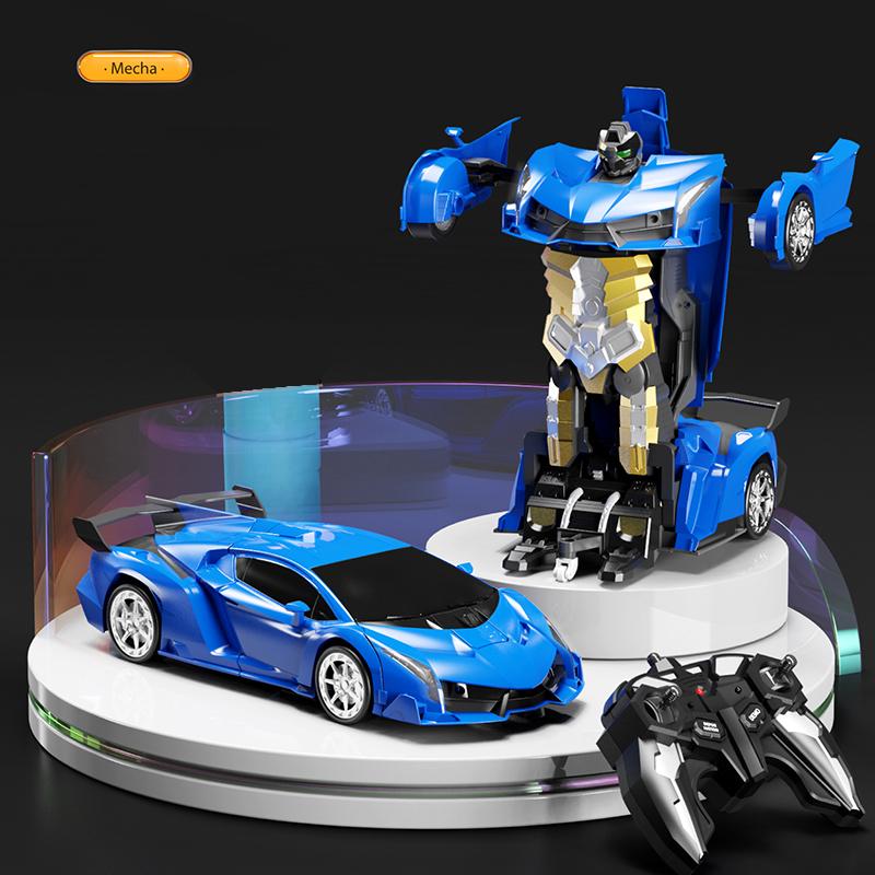 Transform Remote Control Car Remote Control Car for Boys 4-7 Transform Cars for Boys Birthday Gift for Boys/Girls