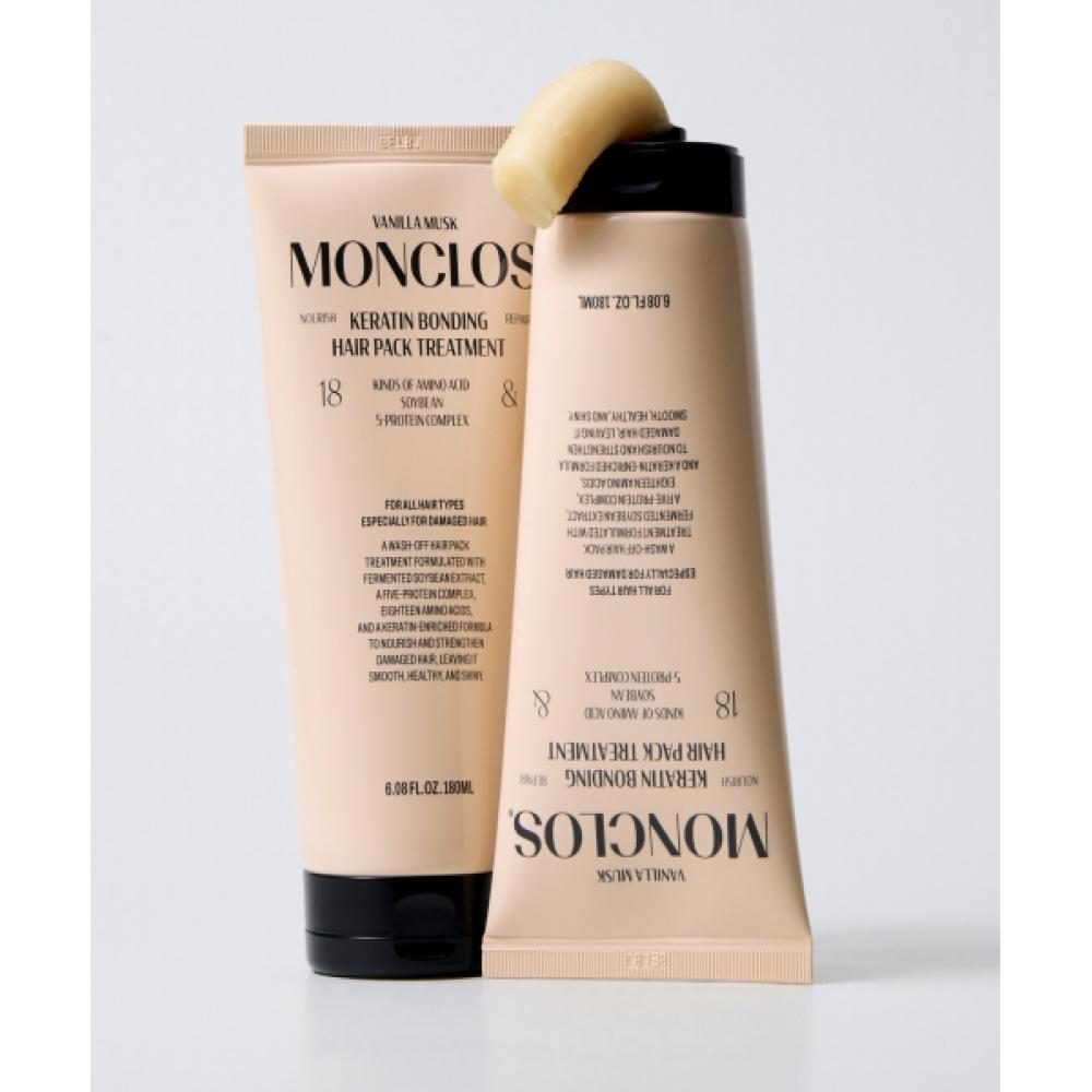 Monclos Keratin Bonding Hair Pack Treatment 180ml none