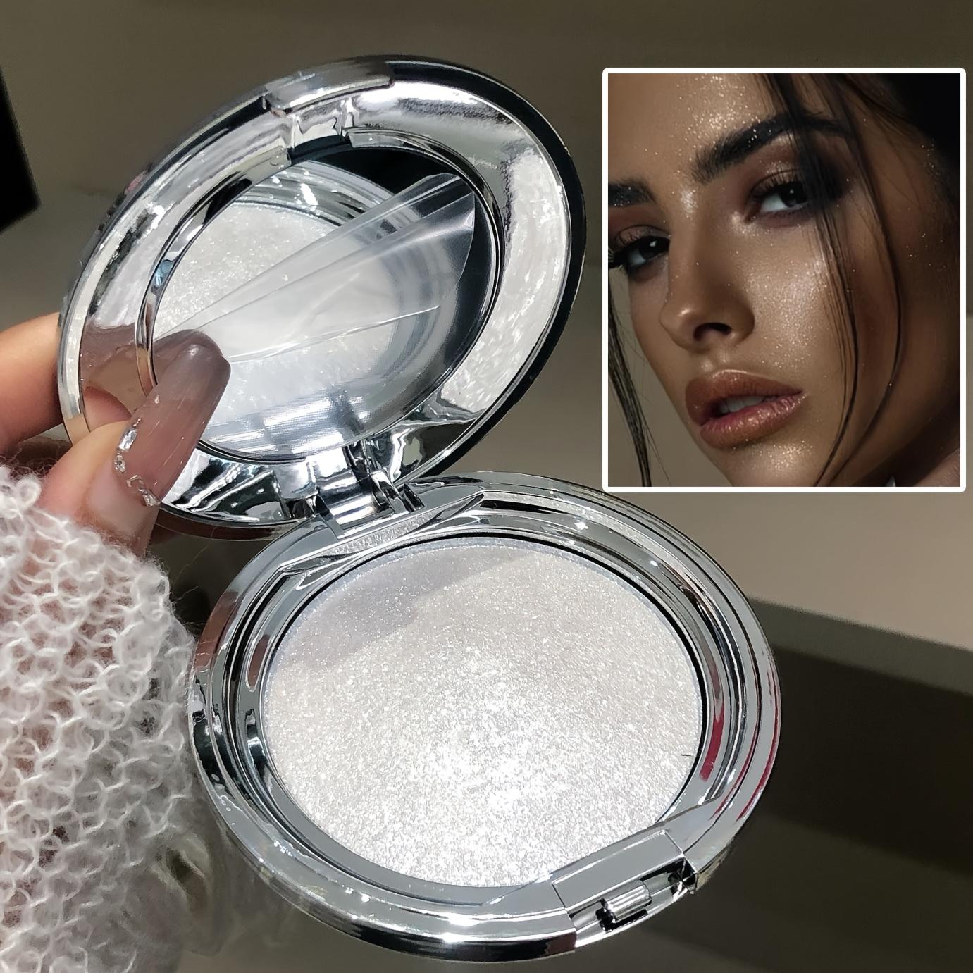 Shimmering Diamond Highlighter Powder Creamy Highlighter Makeup for Face Body Natural Glow Long-Lasting No… More 01