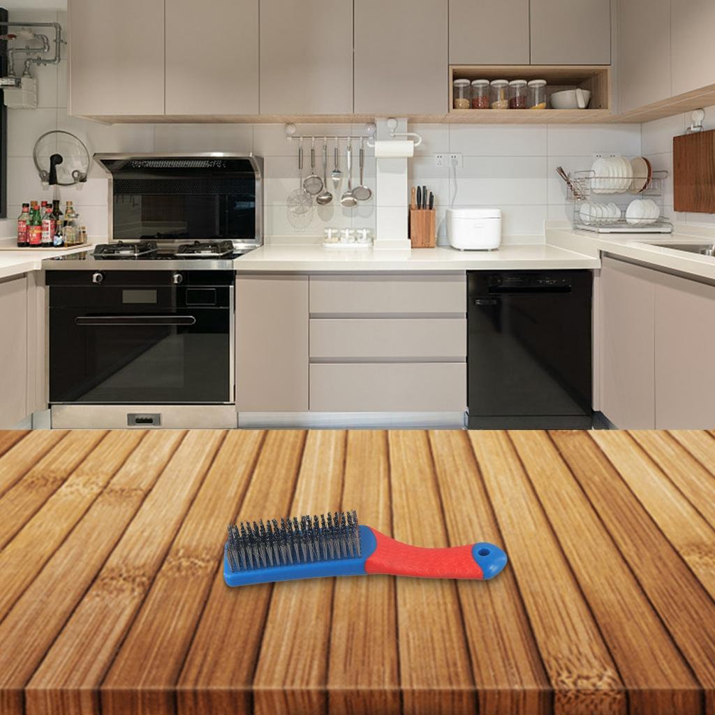 Kitchen Cleaning Brush Multipurpose Steel Wire Brush BBQ Wire Brush