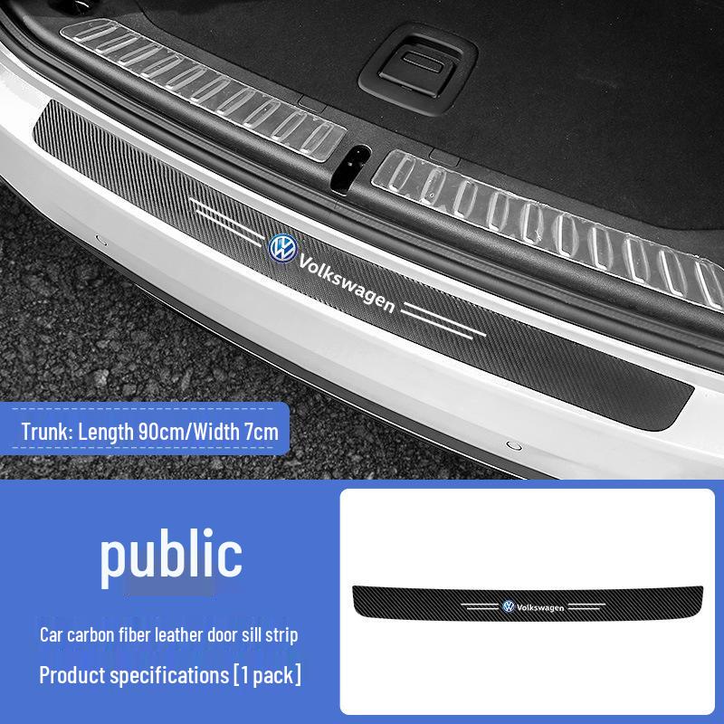 

Совместимая защита порогов и ступеньки багажника для VW Lavida, Sagitar, Bora, Magotan, Polo, T-Roc, Tiguan L, Teramont