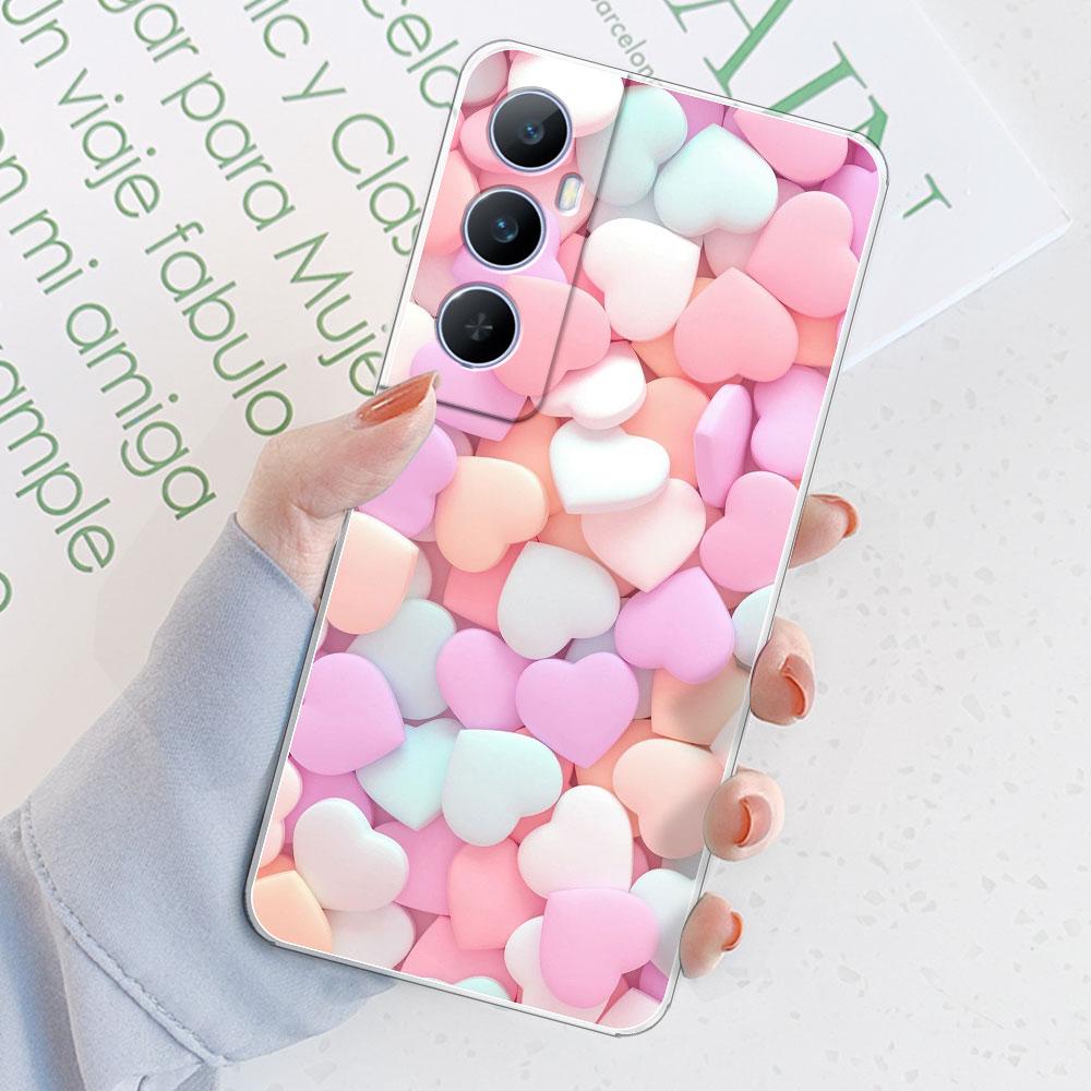 For Realme C65 4G Case Back Cover For Realme C65 5G Funda Shockproof Clear Soft Silicone Phone Case on RealmeC65 Protect Coque