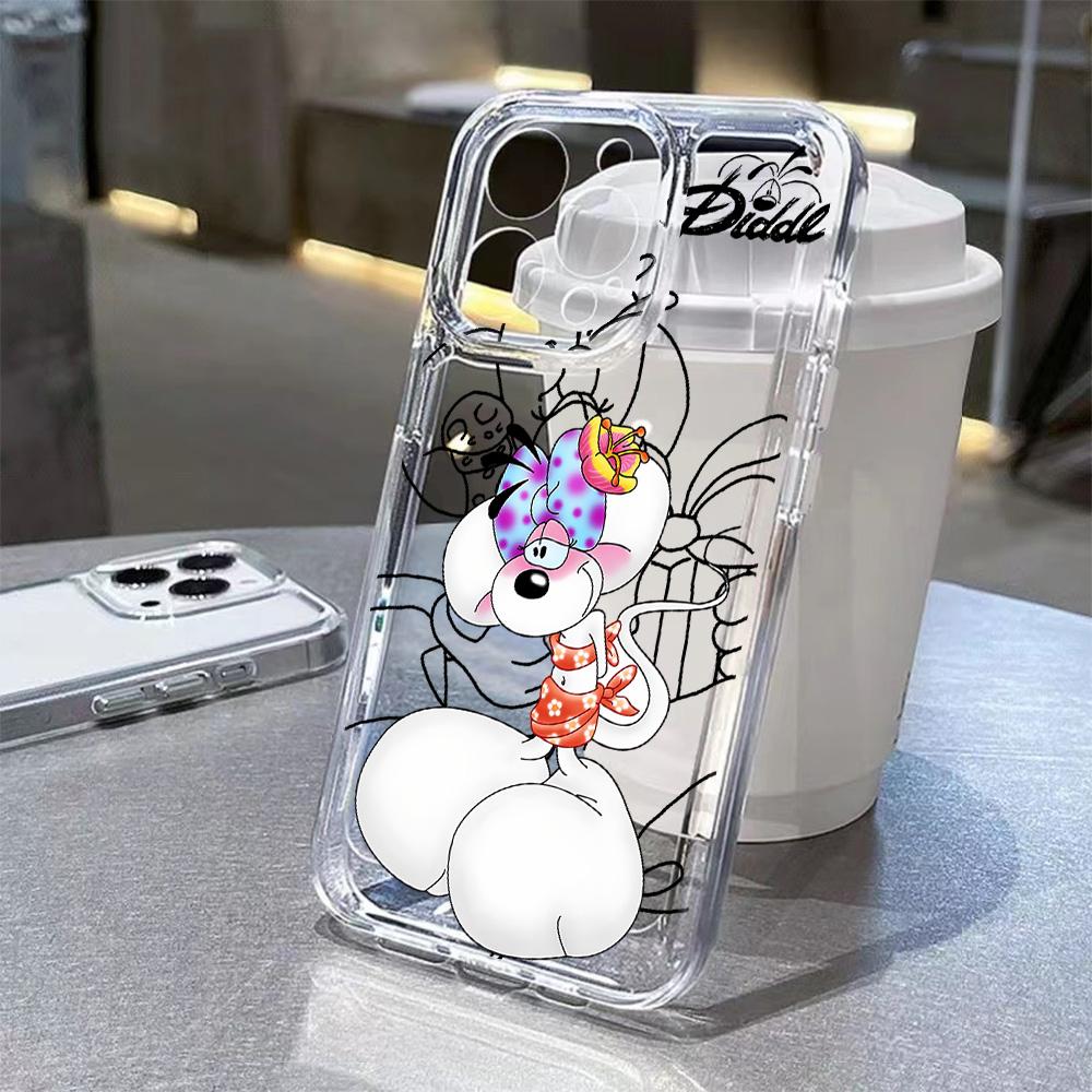Cartoon D-Diddls Handyhülle Für Samsung Galaxy S26 S25 S24 S23 S22 S21 S20 FE Note20 Note10 Edge Plus Ultra Lite 5G Klare Hülle