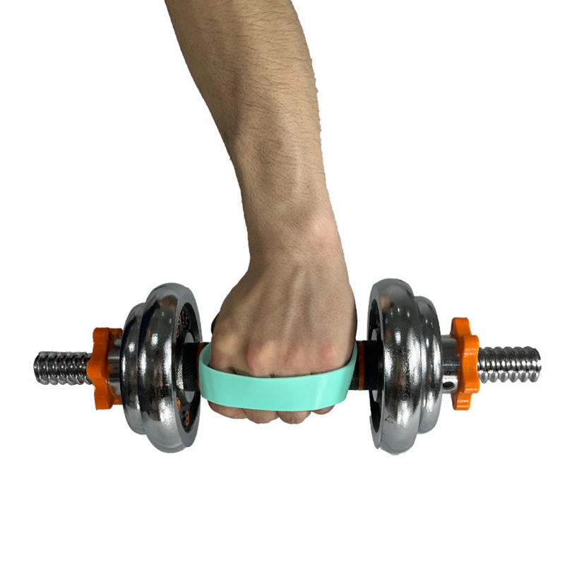 1Pair Silicone Anti-Wear Palm Protection Workout Gloves Anti-Slip Sports Gym Gloves Lifting Pads For Weightlifting