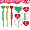 16Pcs Heart Ballpoint Pens Heart Shaped Pen Holiday Gift Thank You Gifts Employee Appreciation Gifts for Office School Coworker