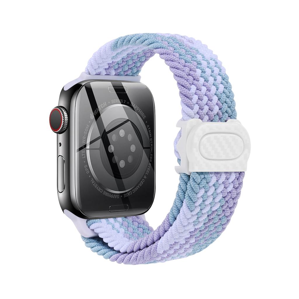 Braided Band For Apple Watch Series 10 9 8 7 6 5 4 Se Ultra 2 49mm 46mm 42mm 44mm 40mm 45mm 41mm Correa Bracelet iWatch Straps