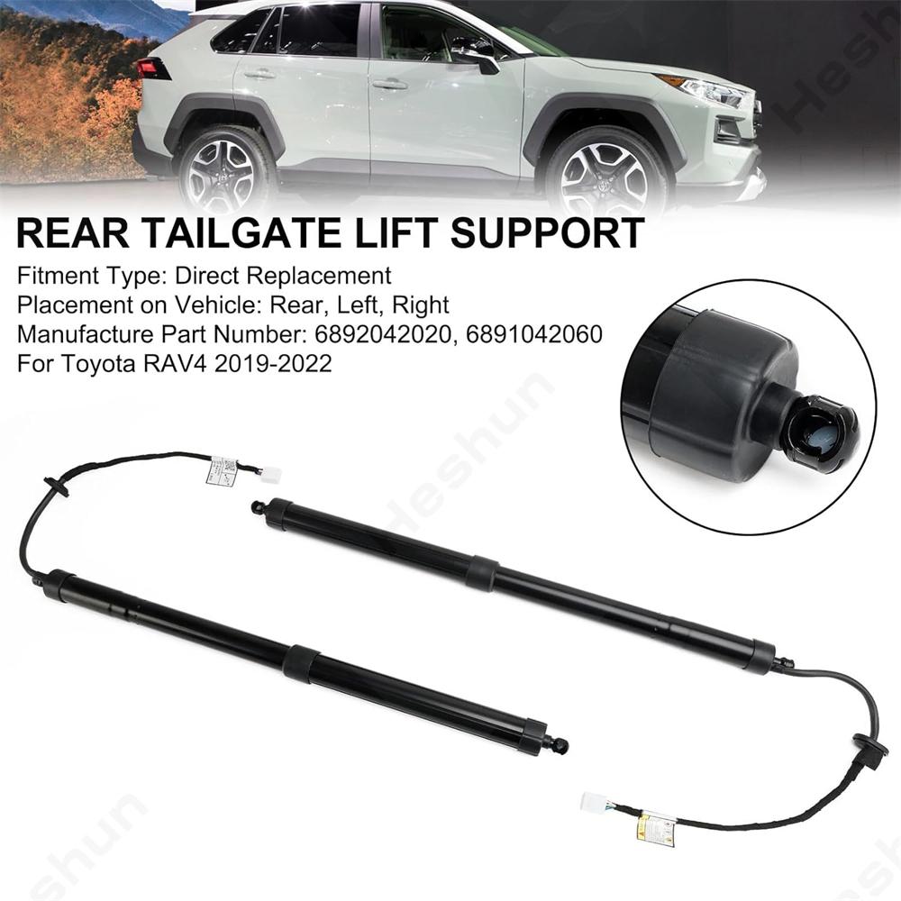 Par Bagerum Bagklap Elektrisk Bagklap Løftestøtte Åbner Til 2019-2022 Toyota RAV4 RAV-4 Elektriske Bagklap Gasstøtter 6891042060