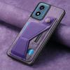 Portacarte in Pelle Capa per Motorola Moto G56 G85 G55 G45 G05 E15 S50 Edge 60 Fusion Edge50 Pro 50 Neo 5G Bumper Cover Posteriore