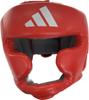 Adidas Combat Sports Boksehodebeskyttelse Hodebeskyttelse Aktiv M ADISBHG041 Rød/Sølv (AKTIV)