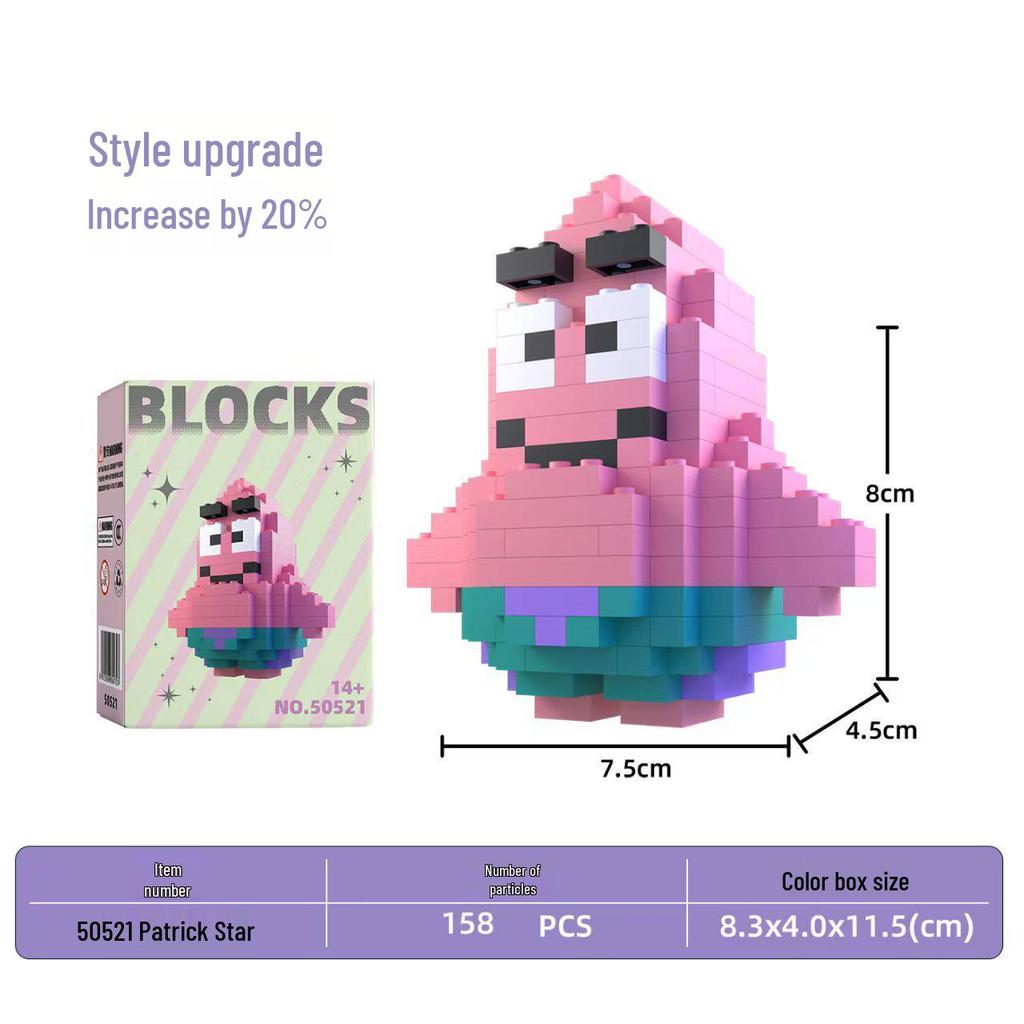 Children's 3D Puzzle Building Blocks - Compatible with Lego, Educational Toys for Girls