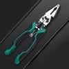 9Inch MultiFunctional Diagonal Pliers Ergonomic Needle Nose Plier for Wire Stripping Crimping Holding in Electrical Work