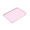Nordic Plastic Snack Kitchen Supplies Rectangular Serving Tray Tableware Dessert Plates Dinnerware