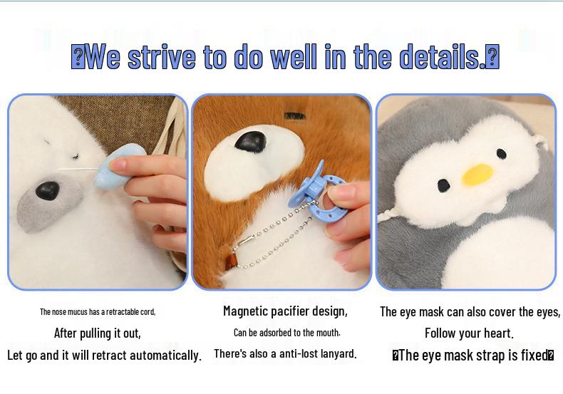 Cute Seal Plush Toy: Bedtime Sleeping Pillow & Hugging Cushion, Perfect Birthday Gift