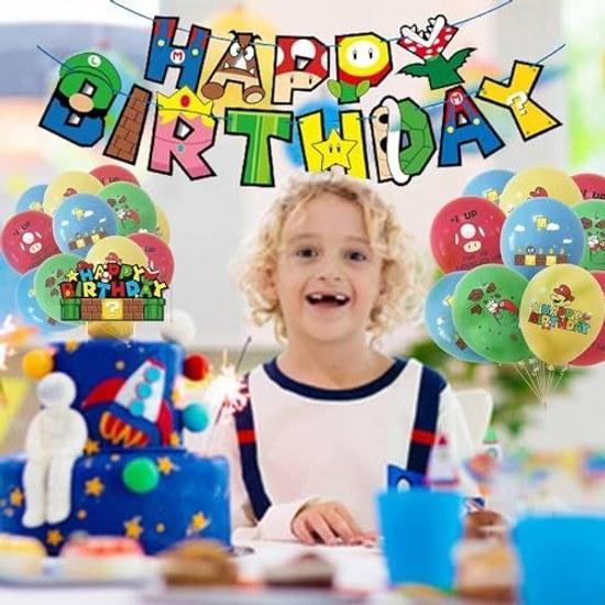 BREYLEE Aluminum Balloon Birthday Decoration Happy Garland Party Set