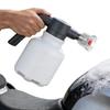 2L Electric Car Wash Foam Sprayer Self-priming Rechargeable Air Pressure Sprayer Auto 75 Degree Fan-shaped Foam Output Bottle