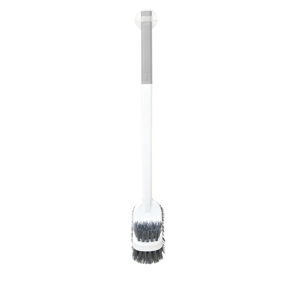 Long Handled Toilet Brush Double-Sided Elbow Bathroom Brush New Squat Brush Cleaning Tool