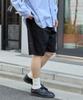 WEGO Unisex Half Summer Streetwear Size Type D Black Men's Easy-Dress Shorts, Shorts, Pants, Shorts, Clothing, Gift, Bottoms, Summer, Autumn, S,