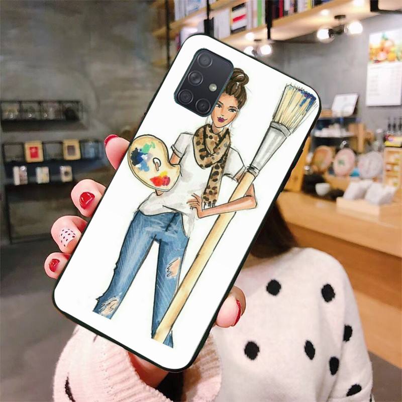 Let's Paint Together Phone Case For Samsung Note 8 9 10 20 Case For Note10Pro 10lite 20ultra M20 M31 Funda Case