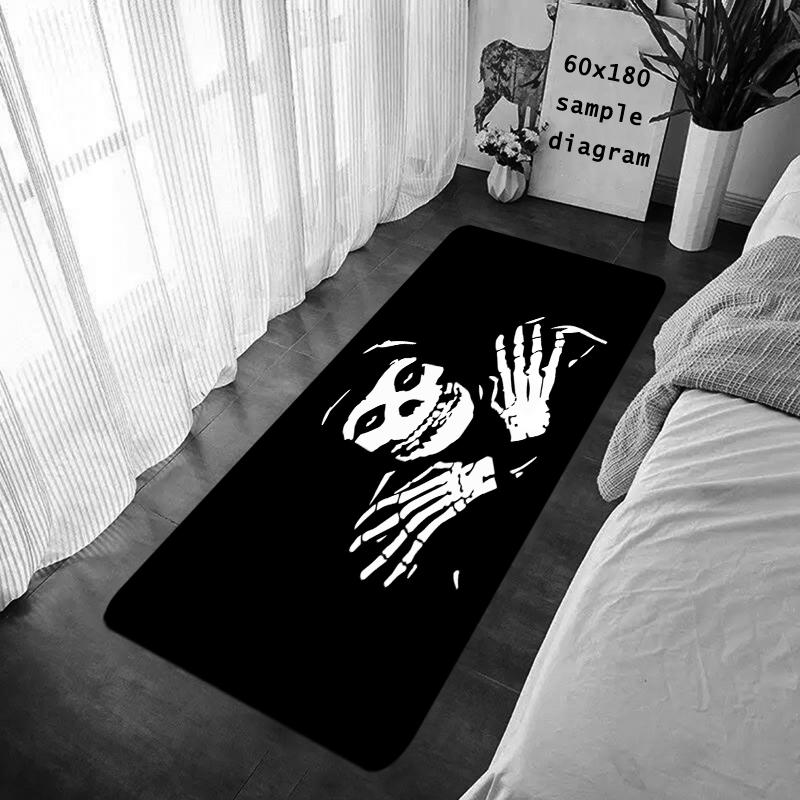 Bedside Foot Rug Welcome Floor Mat for Entryway Misfits Bathroom Hallway Carpet Kitchen Water Adsorbed Rugs Fluffy Home Decor