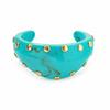 Hot-selling Retro Smudged Resin Willow Nail Wide Bracelet Irregular Opening Simple Light Luxury Temperament Jewelry