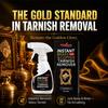 Brass Copper Tarnish Remover Spray 120ml, Metal Surface Cleaning Spray for Brass, Copper & Aluminum