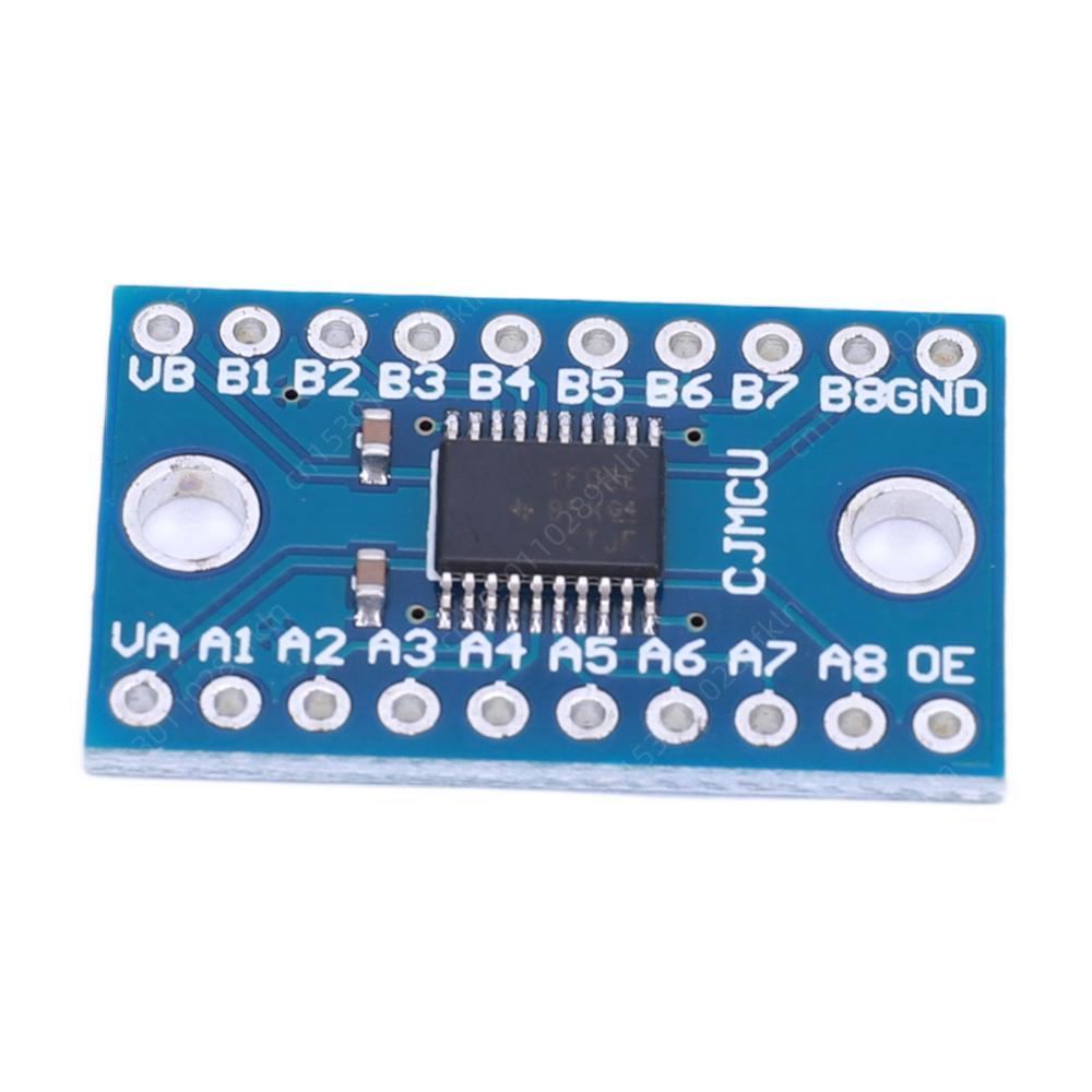 TXS0108E Logic Level Shifter Bi-Directional Module 3.3V 5V 8 Channel Logic Level Switching Shifter High Speed for Raspberry Pi