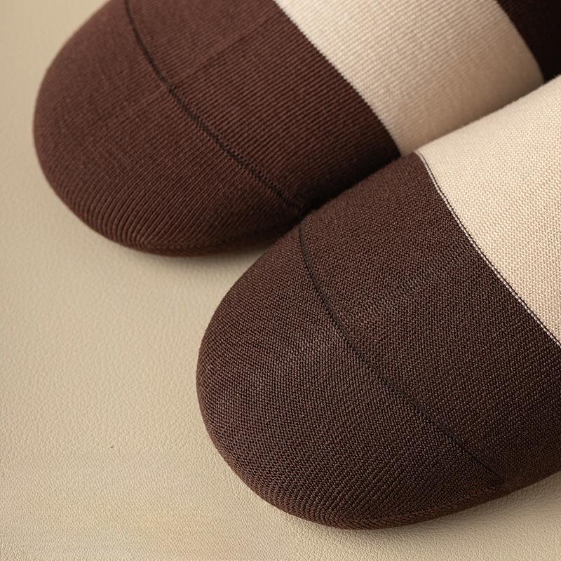 Women's Spring and Summer Versatile Socks, Anti-pilling Mid-calf Socks, Breathable Sports Cotton Socks, Boneless Seam Letter Socks