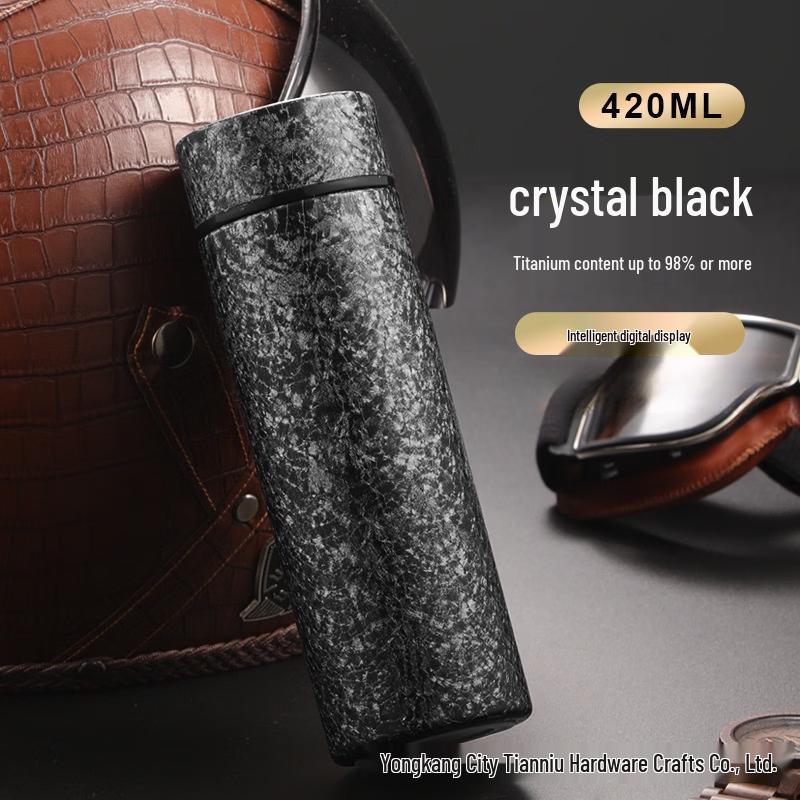 OLOEY Men s Portable Titanium Vacuum Flask