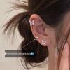 Elegant Butterfly Diamond Stud Earrings: Luxurious, Versatile, and Fashionable Jewelry for Women