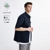 NVG·YOUNG Men's Fashion Short Sleeve Work Shirt