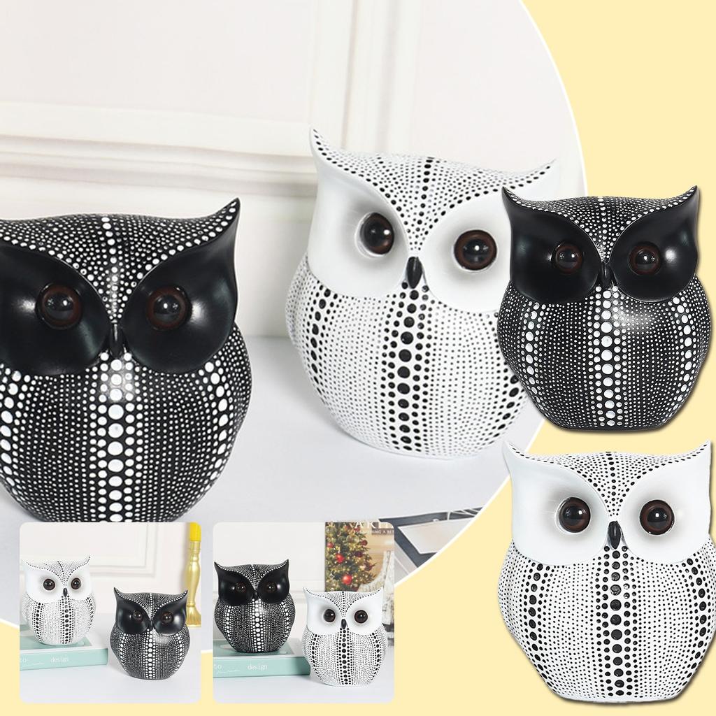 Owl Statue Decor Small Figurines for Home Decor Accents, Living Room Bedroom Off buy from 17