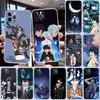 RP8 Blue Exorcist Transparent Phone Case for Motorola Moto G7 G8 G9 G84 G85 G73 G24 G15 Z2 Play Power Plus