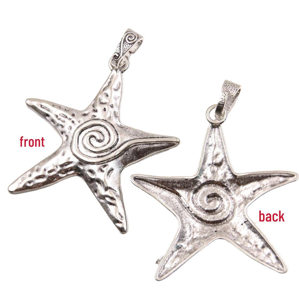 Y2K Retro Starfish Necklace for Women - Niche Subculture Style Collarbone Chain