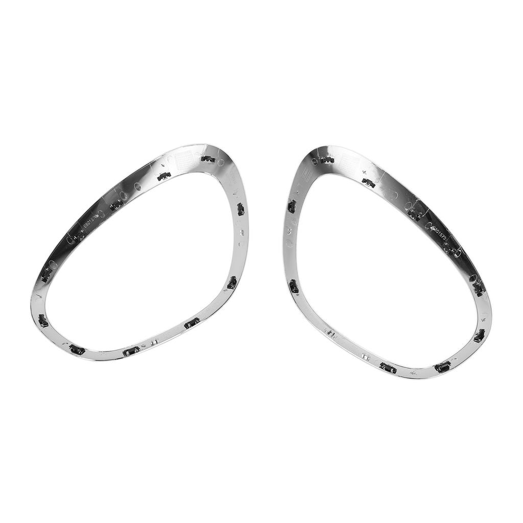 2X Chrome Headlight Trim Ring Bezels For Mini Cooper R60 Countryman 2011-2016